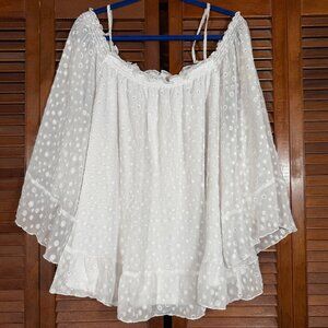 Lane Bryant Bohemian Flowy Blouse Sz 18/20